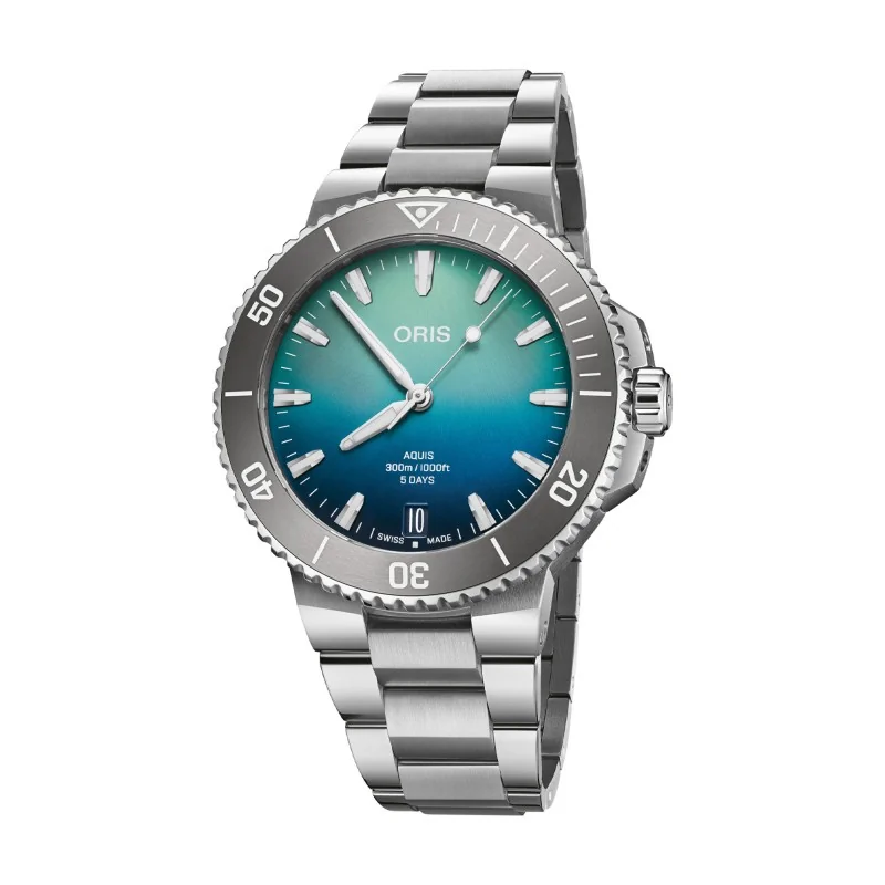 Oris Aquis Great Barrier Reef Limited Edition IV Men's Watch 01 400 7790 4185-Set