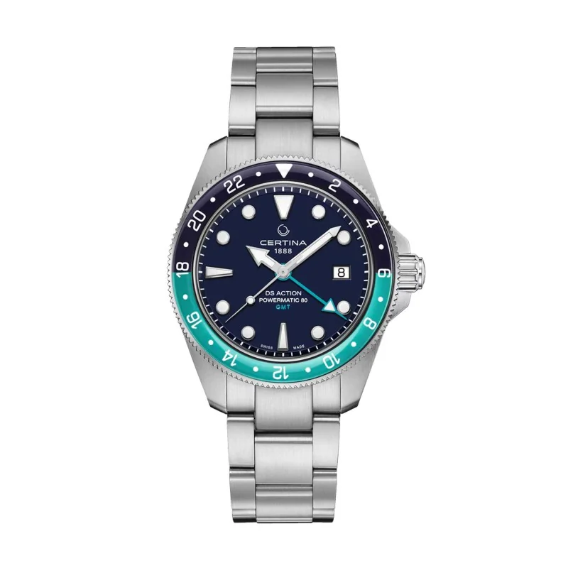 Certina DS Action GMT Powermatic 80 Mens Watch C032.929.11.041.01