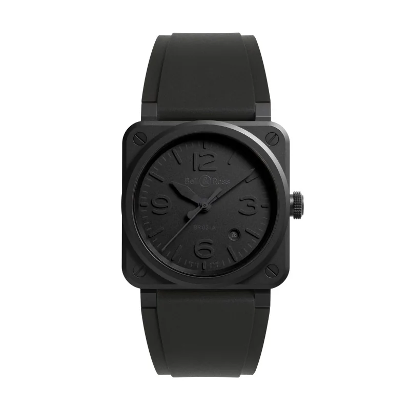 Bell & Ross BR-03 Phantom 41mm Watch BR03A-PH-CE/SRB
