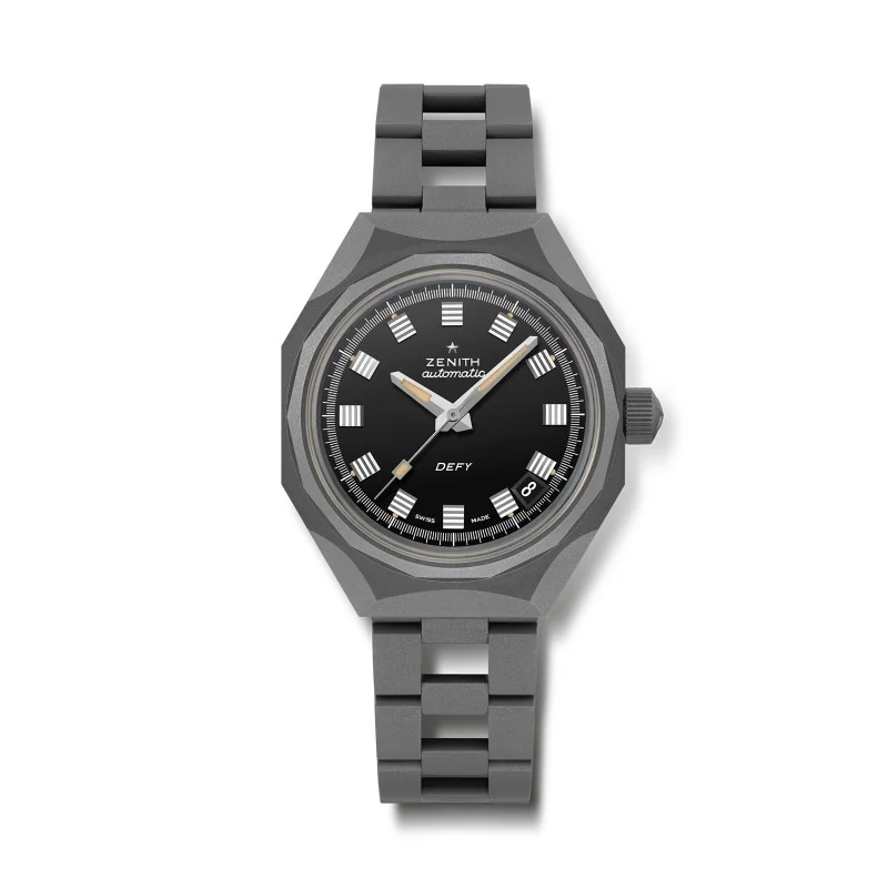 Zenith Defy Revival Shadow Microblasted Titanium 37mm Mens Watch 97.A3642.670/21.M3642