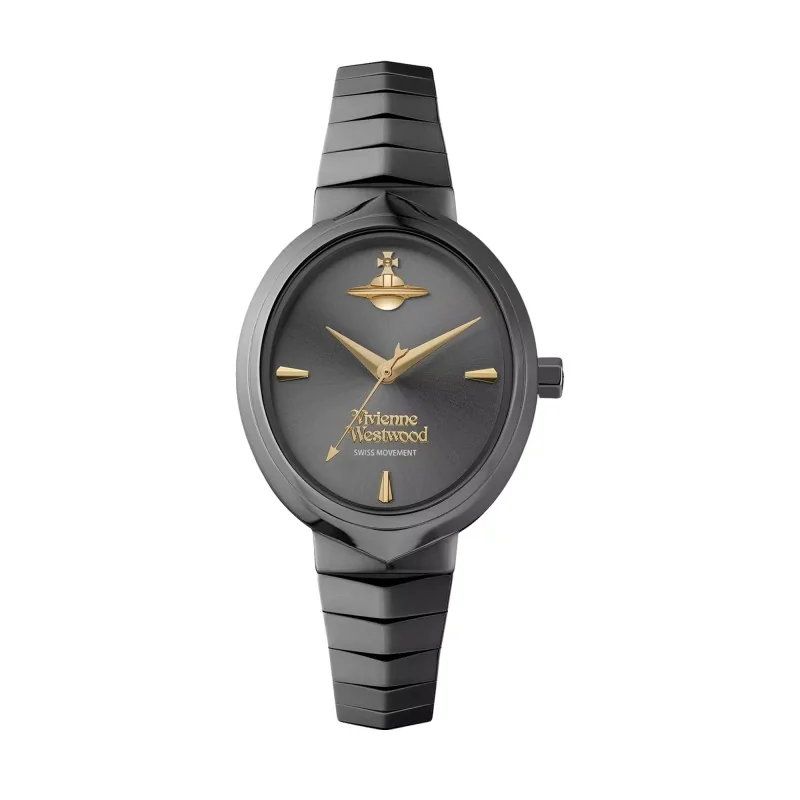 Vivienne Westwood Armour Gun Metal 28mm Ladies Watch VV314GYGY