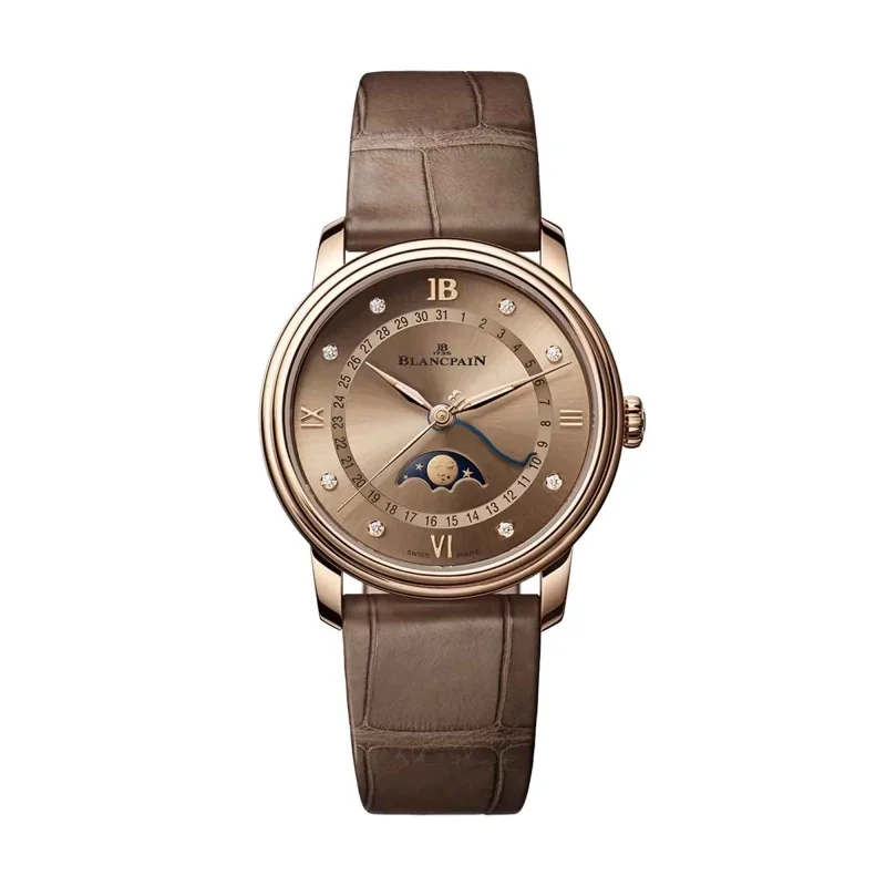Blancpain Villeret Quantième Phases de Lune Watch 6126N 3646 55B