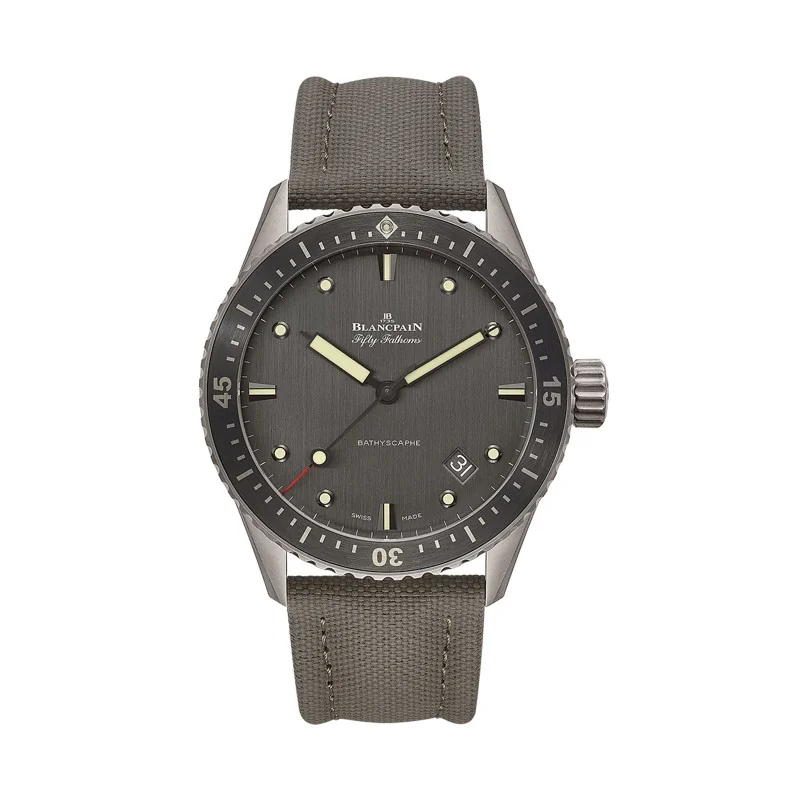 Blancpain Fifty Fathoms Bathyscaphe Mens Watch 5000 1210 G52A