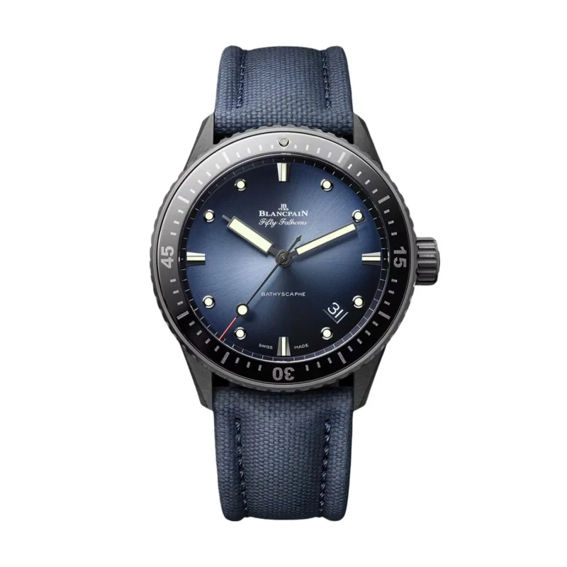 Blancpain Fifty Fathoms Bathyscaphe Mens Watch 5000A 0140 O52A