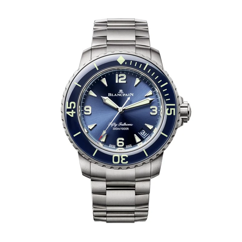 Blancpain Fifty Fathoms 42.3mm Mens Watch 5010-12B40-98S