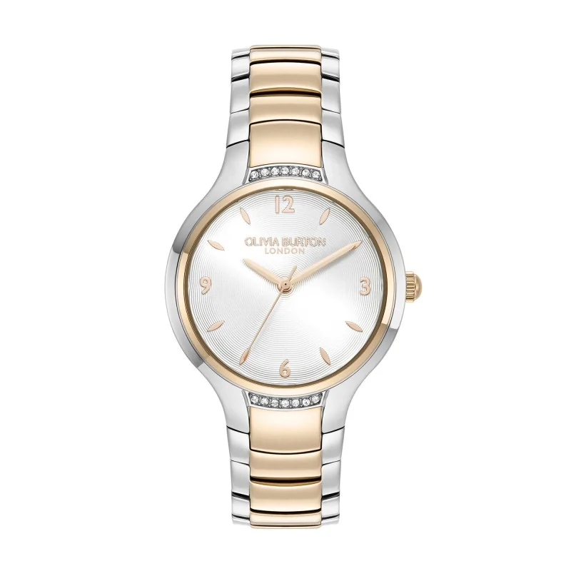 Olivia Burton Classic Lea Two Tone 34mm Bracelet Watch 24000211
