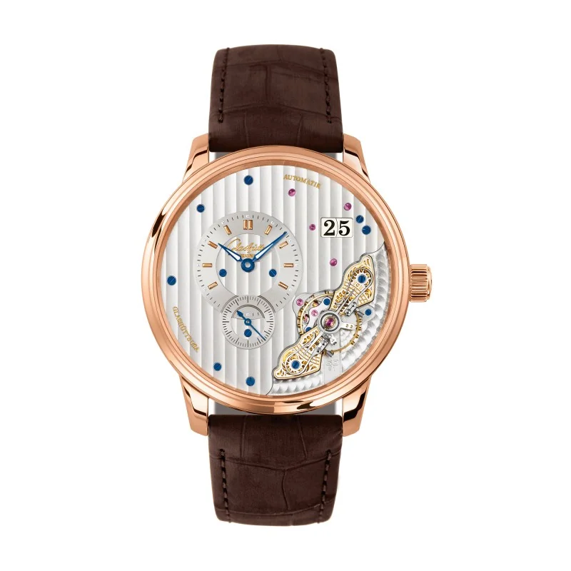 Glashütte Original PanoMatic Inverse 42mm Mens Watch 1-91-02-01-05-30