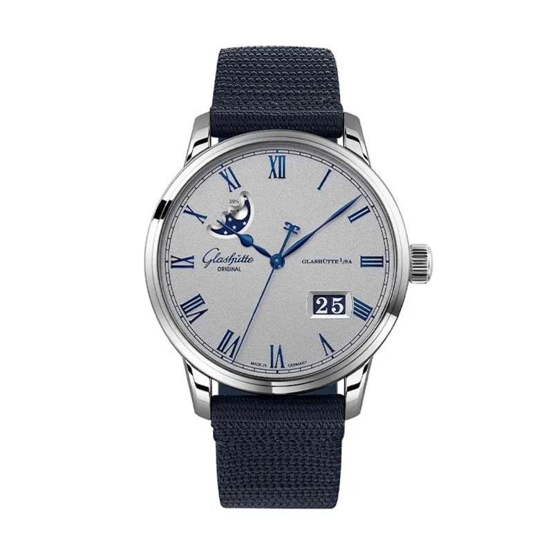 Glashütte Original Senator Excellence Panorama Date Moon Phase 40mm Watch 40 1-36-24-02-02-64