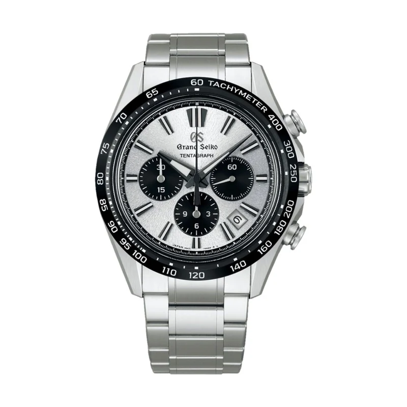 Grand Seiko Snow Blue Tentagraph Hi-Beat Automatic Chronograph Mens Watch SLGC007