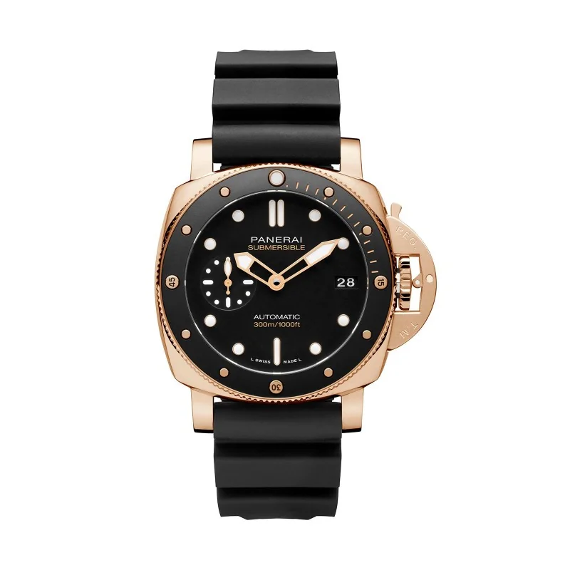 Panerai Submersible Goldtech™ 42mm Mens Watch PAM02164