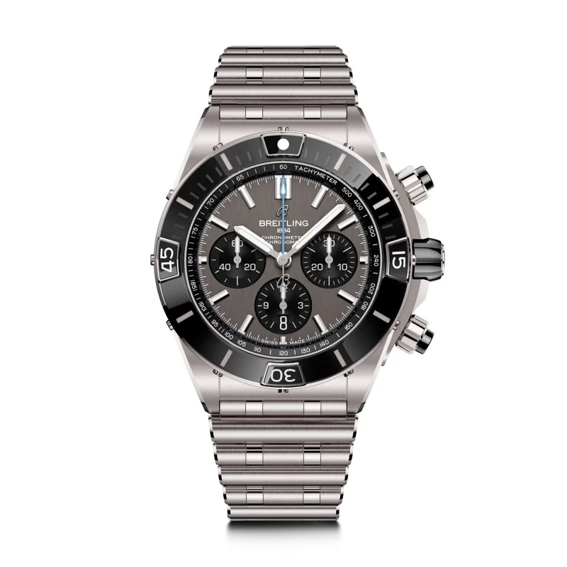 Breitling Super Chronomat B01 Titanium 44mm Men's Watch EB0136251M1E1