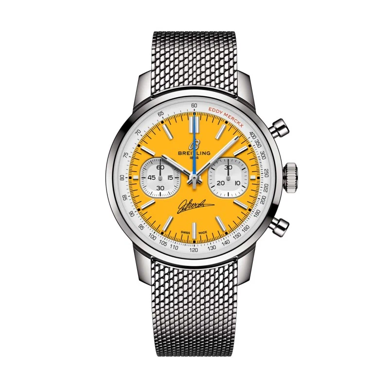 Breitling Top Time B01 Eddy Merckx Limited Edition 41mm Automatic Watch AB01762C1I1A1