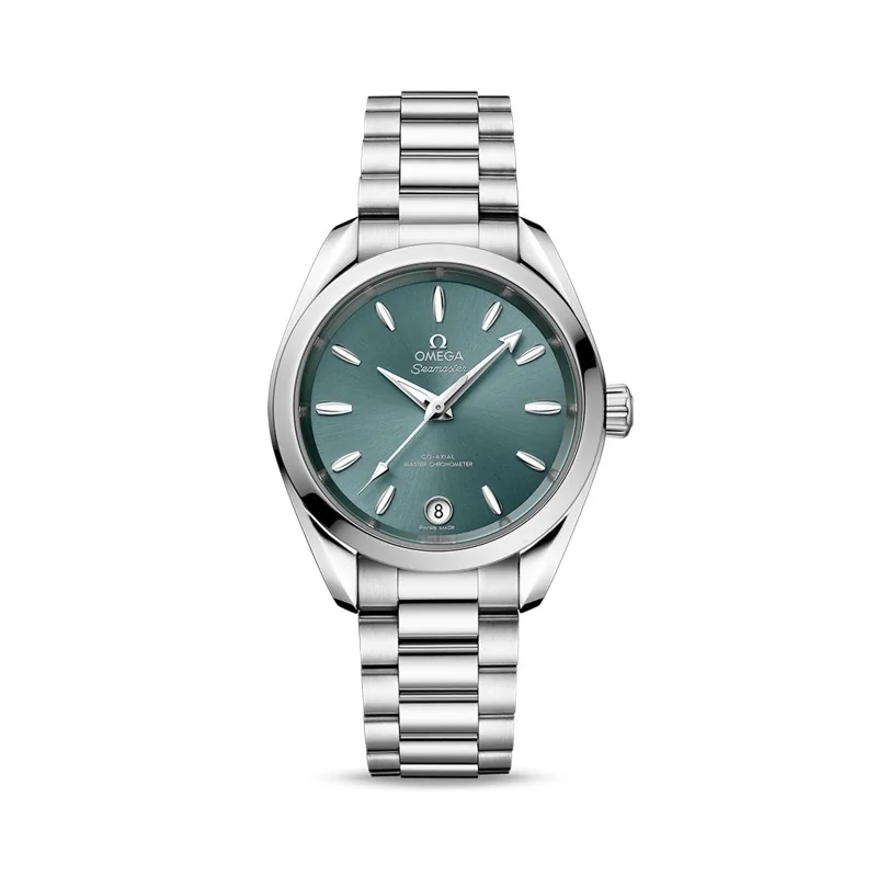 Pre-Owned OMEGA Seamaster Aqua Terra 150m Co-Axial Master Chronometer 34mm Unisex Watch 220.10.34.20.10.001
