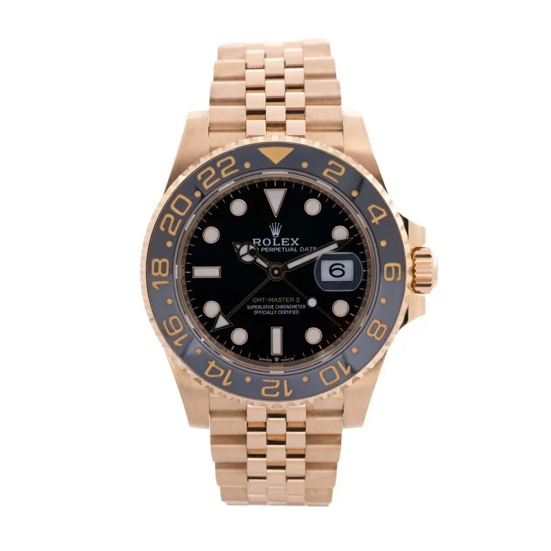 Pre-Owned Rolex GMT Master II 40mm Gents Watch 126718GRNR