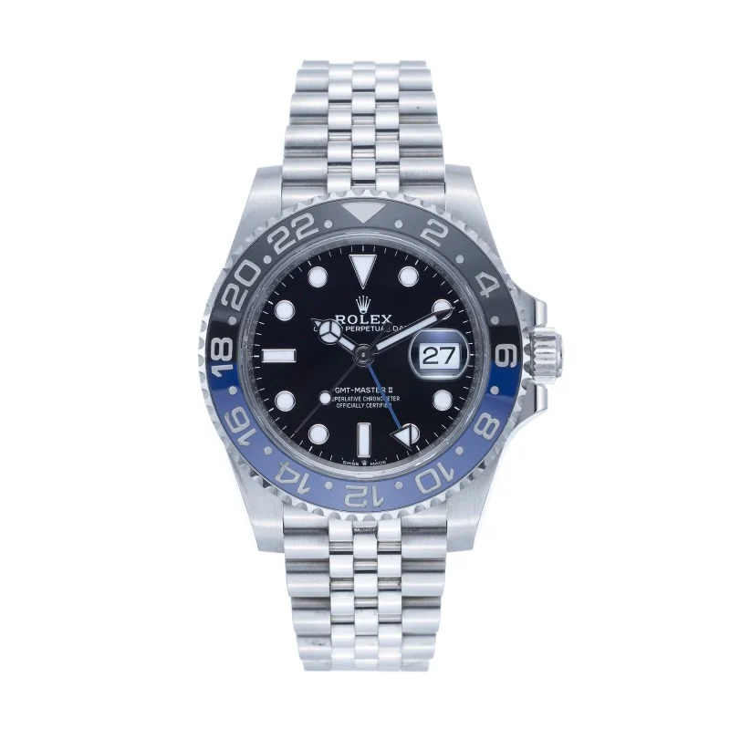 Pre-Owned Rolex GMT Master II 40mm Watch 126710BLNR