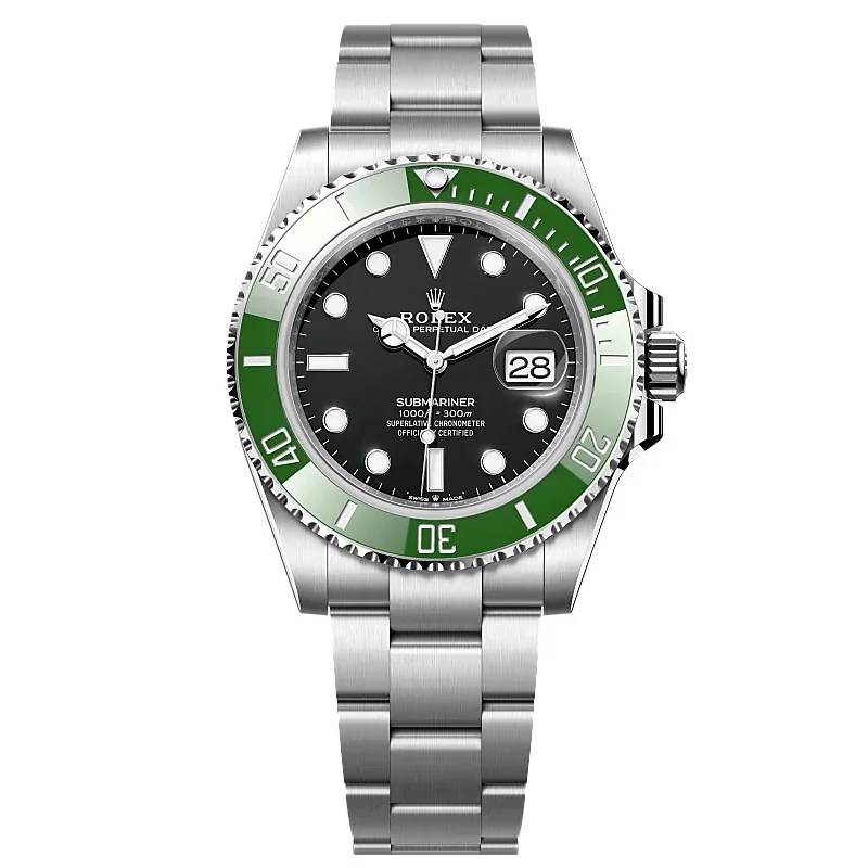 Rolex Submariner 126610LV steel black and green