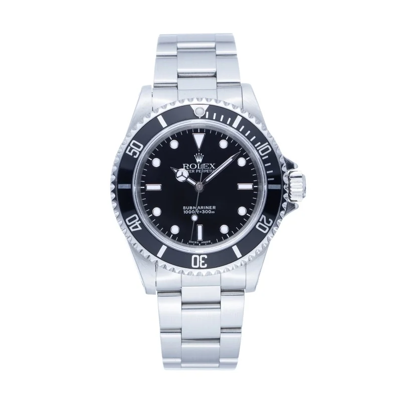 USED Rolex Submariner Steel  Black Index 2003