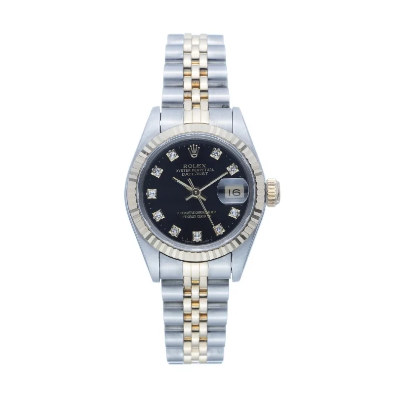 Pre-Owned Rolex Datejust Diamond 26mm Ladies Watch 69173