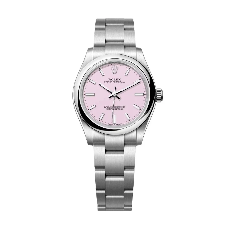 Pre-Owned Rolex Oyster Perpetual 31mm Candy Pink Watch 277200