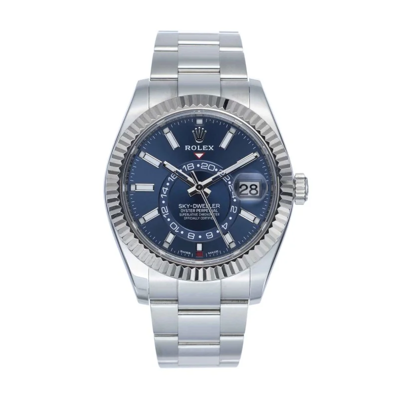 Pre-Owned Gents Rolex 42mm Sky-Dweller Watch 326934