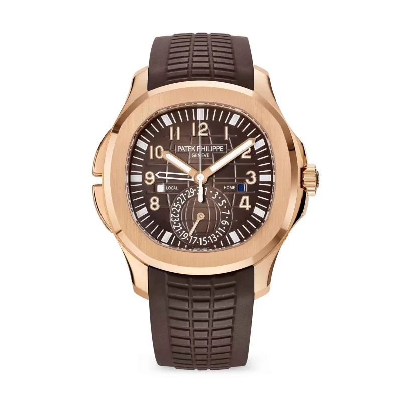 Pre-Owned Patek Philippe Aquanaut Rose Gold Watch 5164R-001