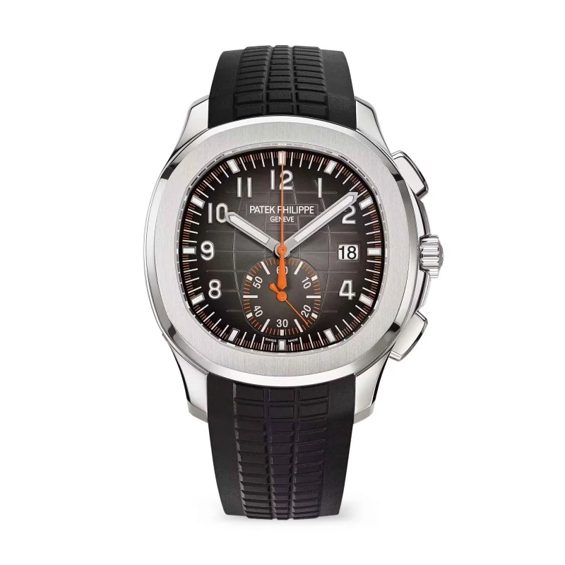 Pre-Owned Patek Philippe Aquanaut Chronograph 42.2mm Watch 5968A-001