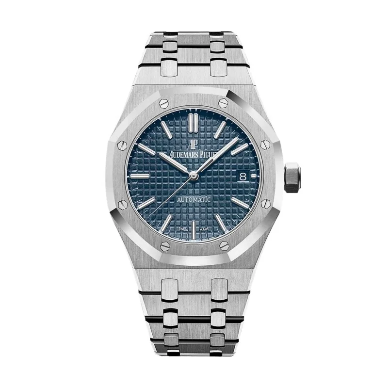 Pre-Owned Audemars Piguet Royal Oak Selfwinding 37mm Blue Watch 15450ST.OO.1256ST.03