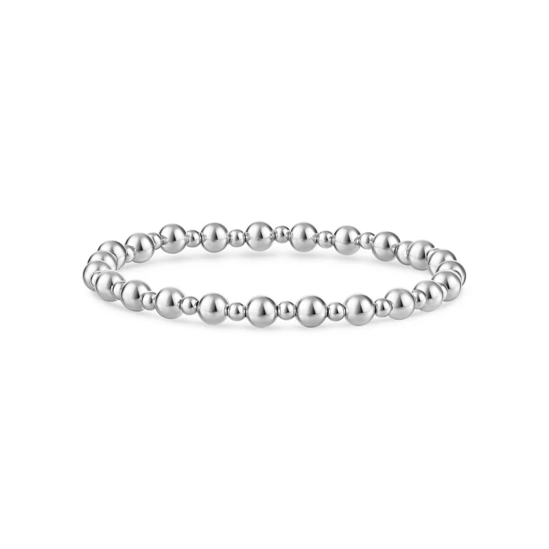 Silver Ball Bracelet
