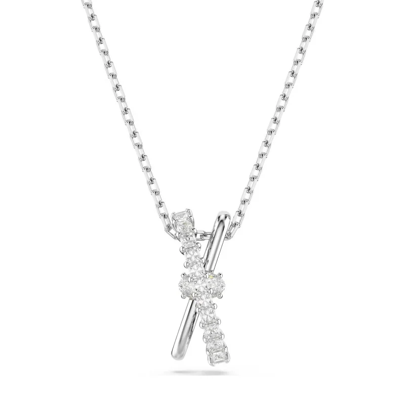 Swarovski Hyperbola Rhodium Plated Twist Pendant 5689723