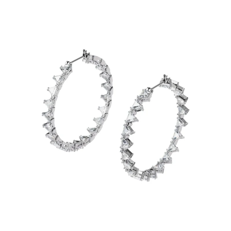 Swarovski Millenia Triangle Cut Hoop Earrings 5602230