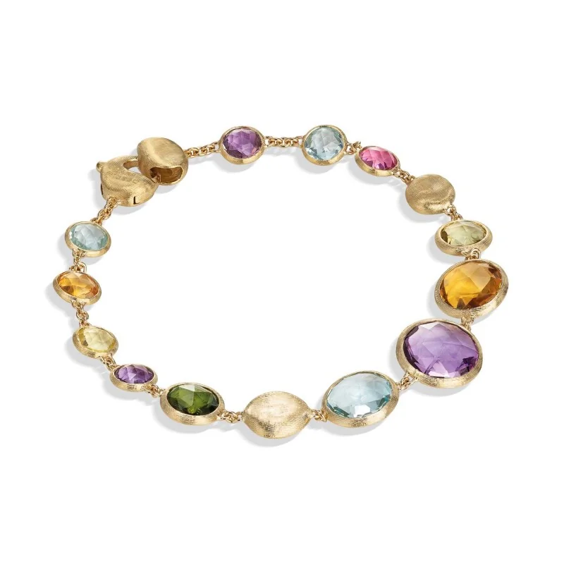 Marco Bicego 18ct Yellow Gold Mixed Gemstone Large Bracelet BB2160_MIX01_Y_02
