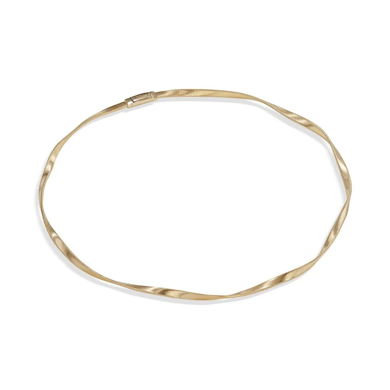 Marco Bicego Marrakech 18ct Yellow Gold Supreme Twisted Necklace CG750__Y_01