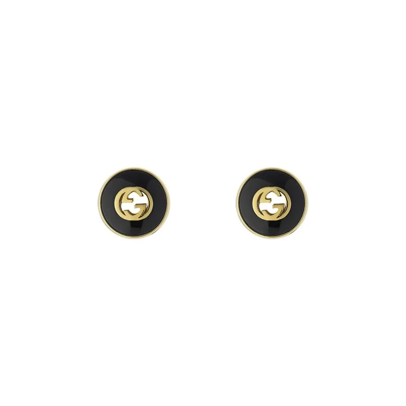 Gucci Interlocking Stud Earrings YBD786554001