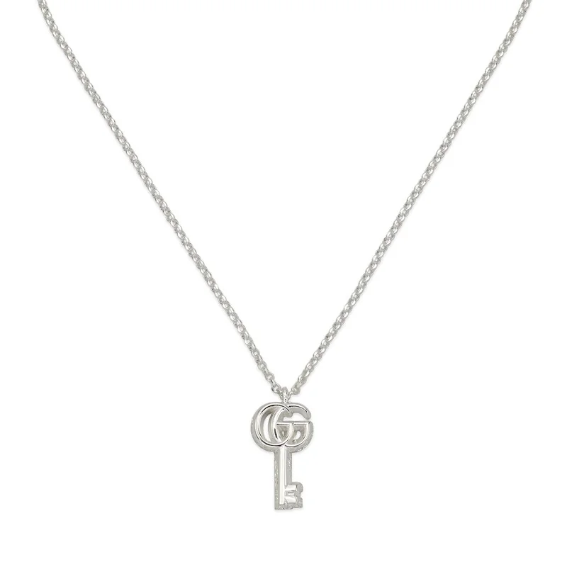 Gucci GG Marmont Silver Necklace YBB770723002