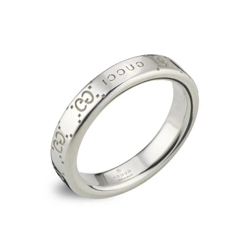 Gucci Signature Silver GG Ring YBC814712001