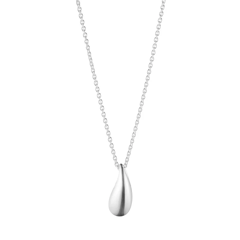 Georg Jensen REFLECT Silver Drop Pendant Medium 20001298
