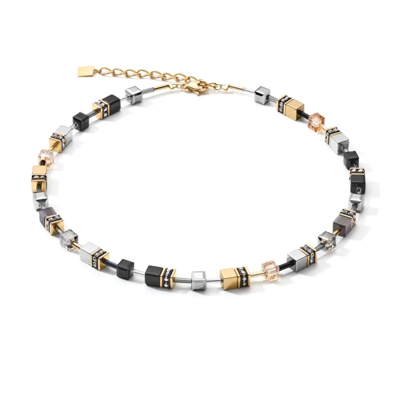 Coeur De Lion Gold Tone Mixed Necklace 2839/10-1216