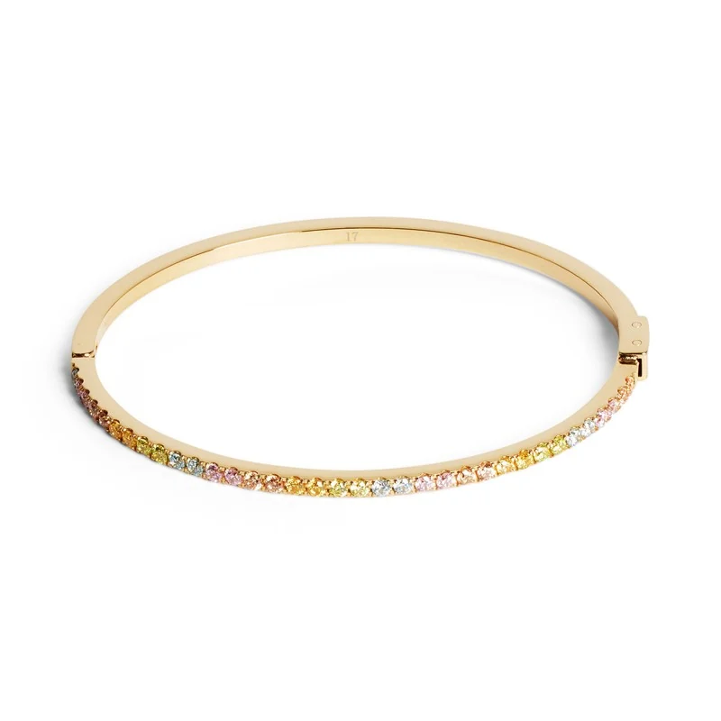 Coeur De Lion Multicolour Gold Tone Bangle 0146/32-1590 - Size 17cm