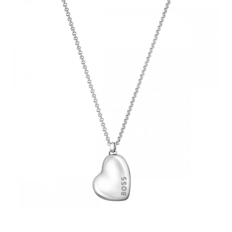 BOSS Honey Silver Pendant Necklace 1580573
