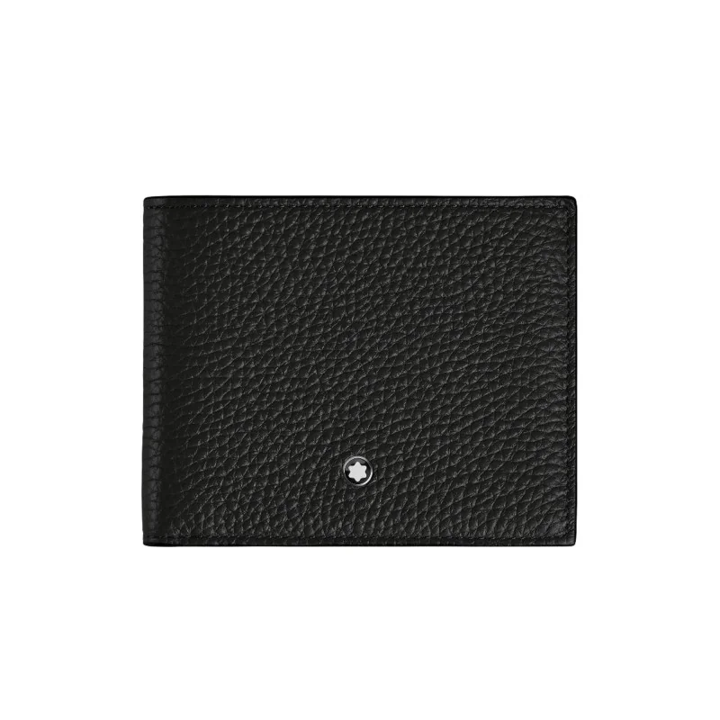 Montblanc Black Wallet 6CC 220198