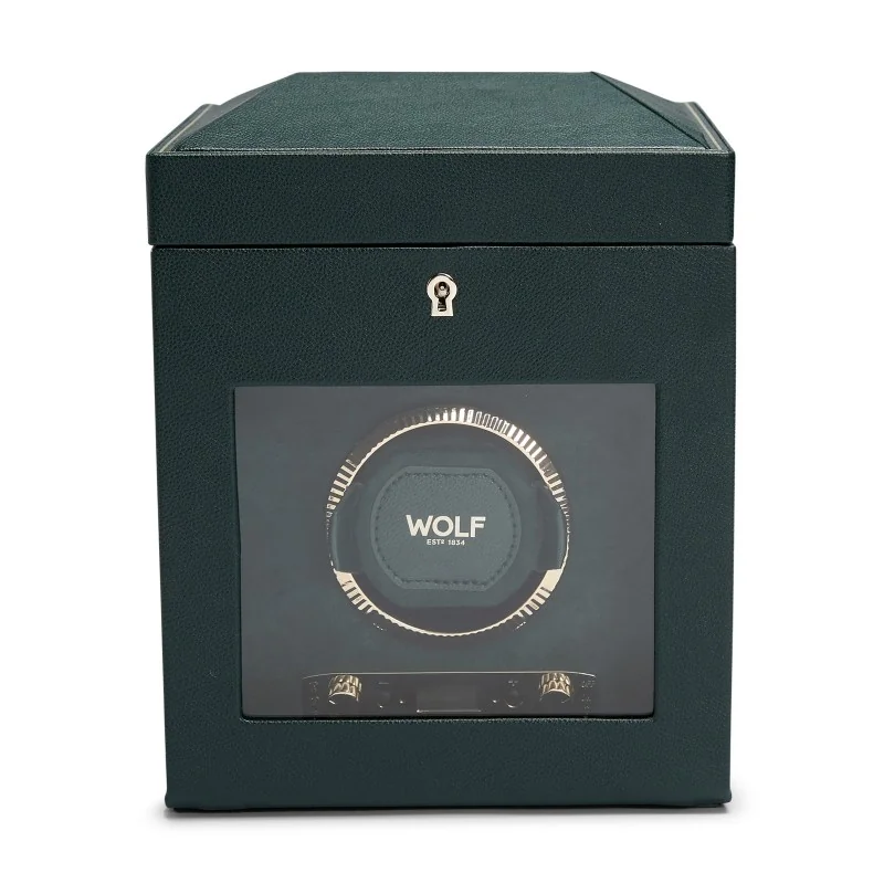 Wolf British Racing Green Single Watch Winder 792141