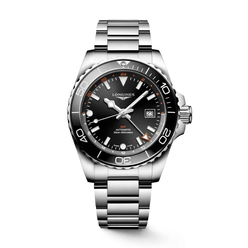 Longines HydroConquest GMT Automatic 43mm Men's Watch L3.890.4.56.6