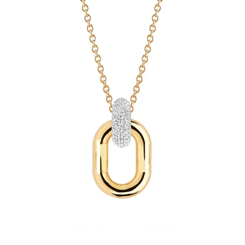 Sif Jakobs Capri Due Link Pendant SJ-P62018-CZ-SG45-60