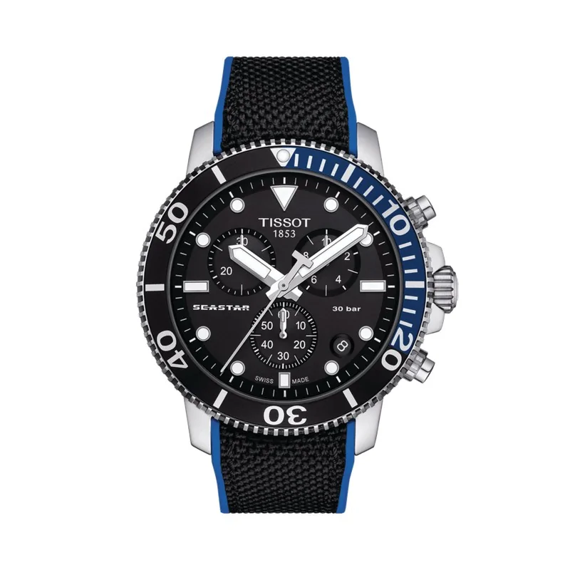 Tissot Seastar 1000 Chronograph 45.5mm Mens Watch T120.417.17.051.03