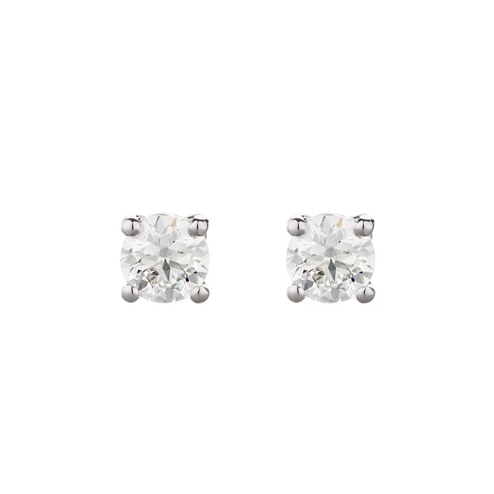 18ct White Gold Brilliant Cut 1.50ct Diamond Stud Earrings
