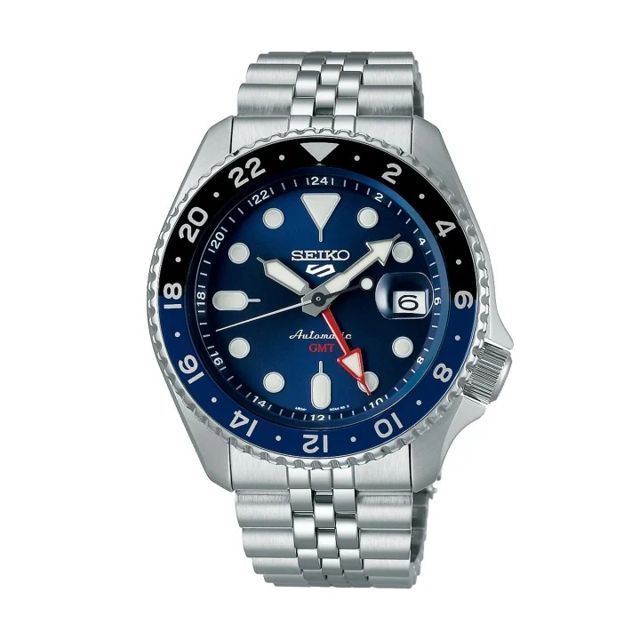Seiko 5 Sports ‘Blueberry’ GMT SKX Re-Interpretation Mens Watch SSK003K1