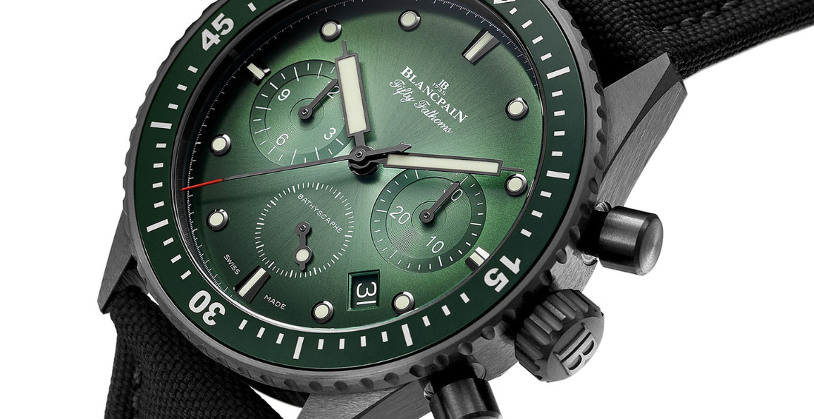 blancpain fifty fathoms bathyscaphe chronographe flyback