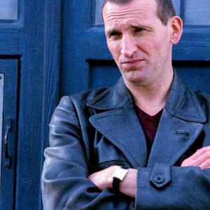 christopher eccleston modelling vintage watch