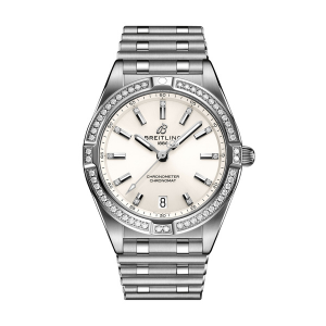 breitling chronomat ladies watch with mother of pearl face