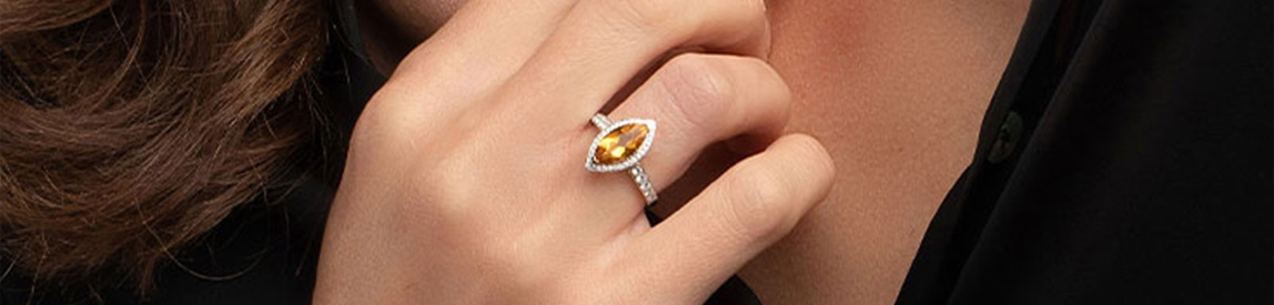 rings with citrine rings with citrine